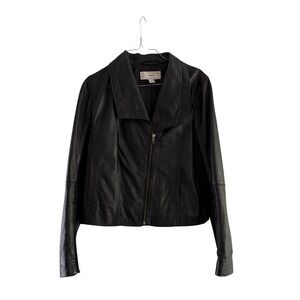 Caslon • Women's Black Leather Jacket